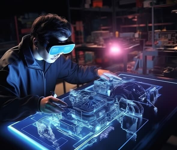 man vr glass