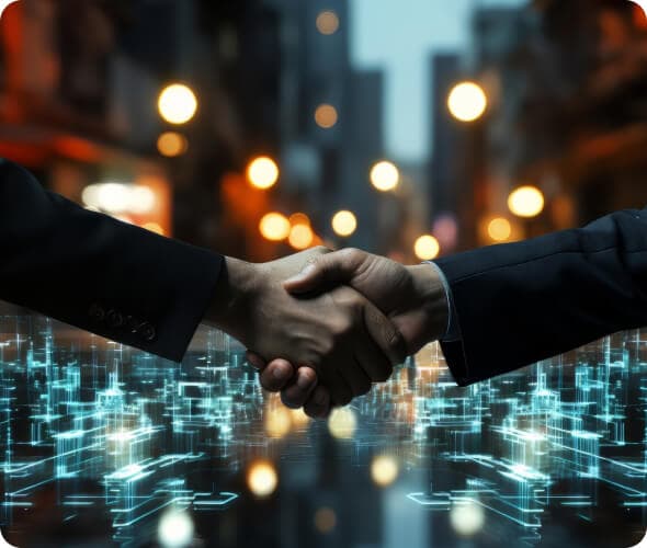 shake hands