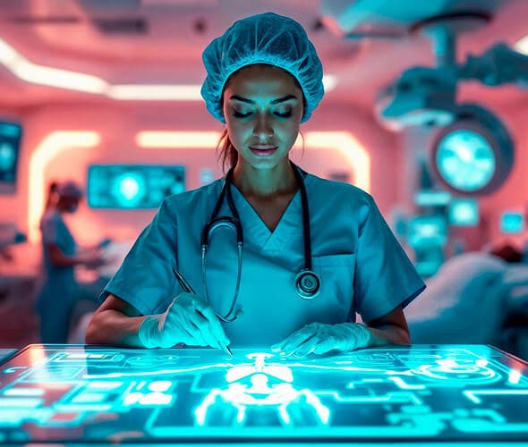 doctor using ai tool